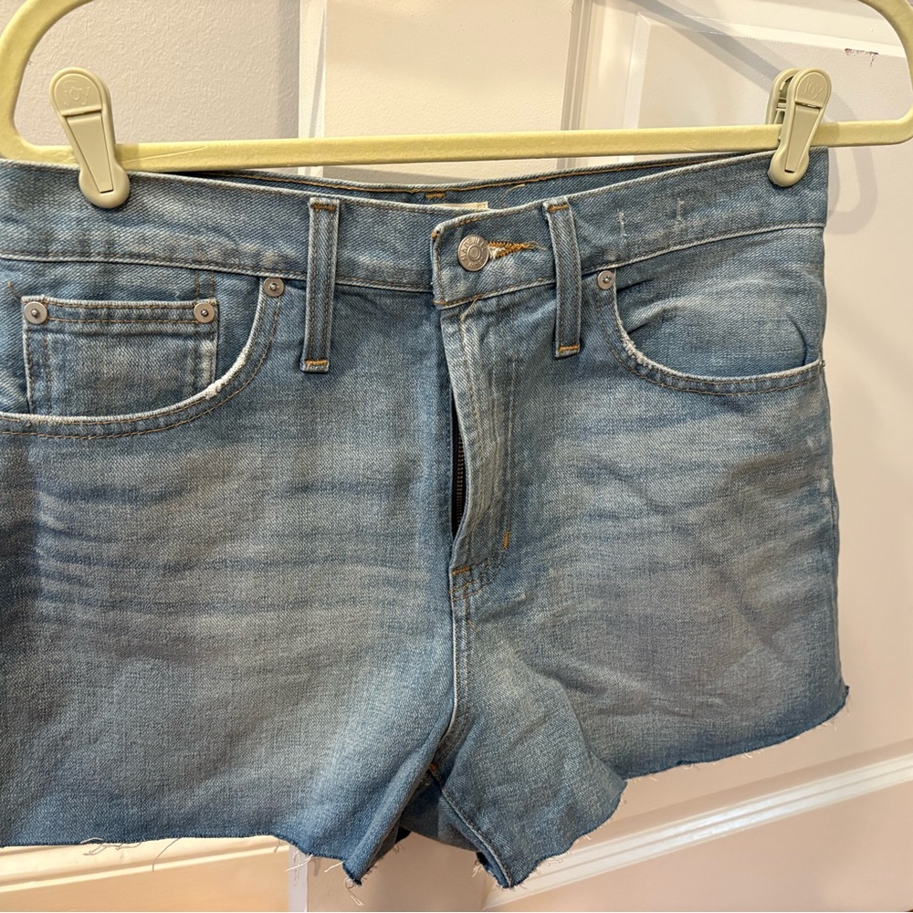Madewell Women's Blue Jean Shorts